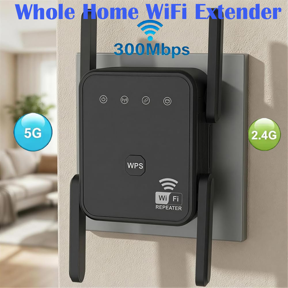 Home Improvement Hardware - Nuevo Repetidor WiFi 2026, 300Mbps, 2.4GHz,