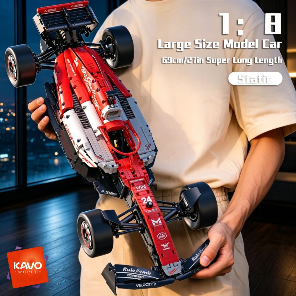 Home Improvement Man - KAVOWORLD Fórmula Coche Deportivo Rojo y