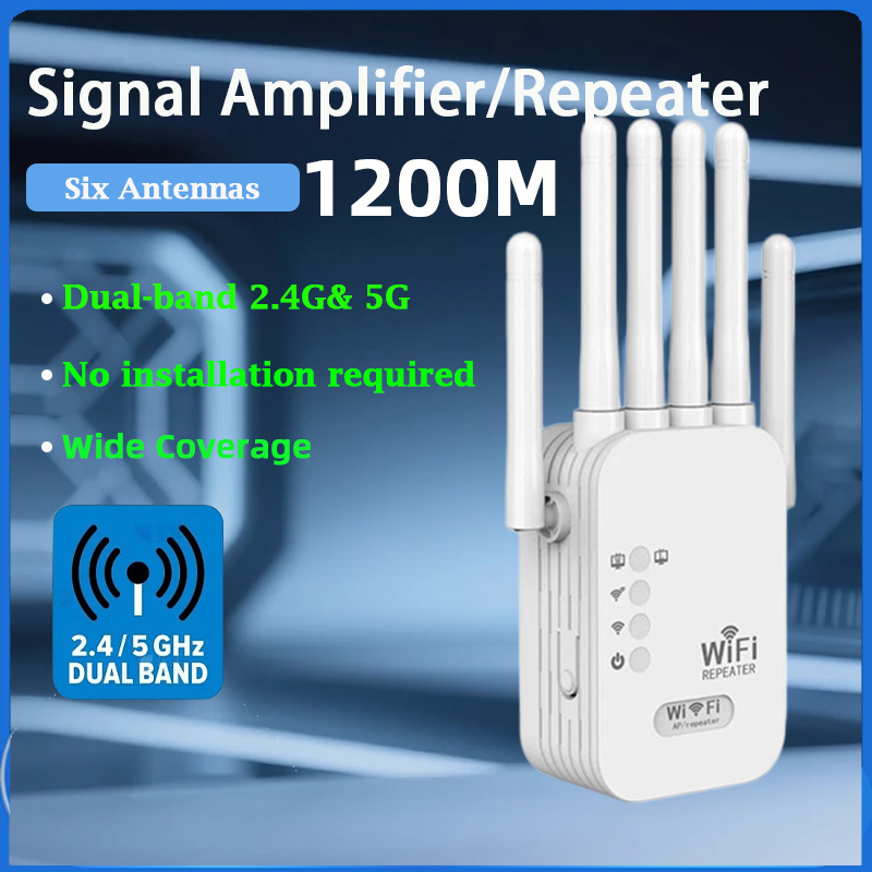 Home Improvement Hardware - Repetidor WiFi Inalámbrico KATORD de 1200Mbps,