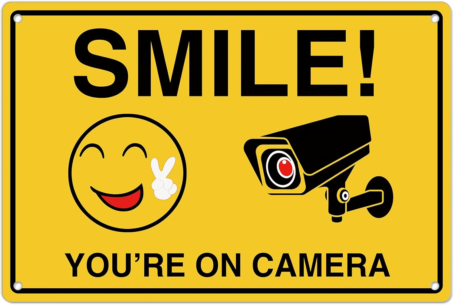 Home Improvement Hardware - Smile Youre On Letreros de cámara;