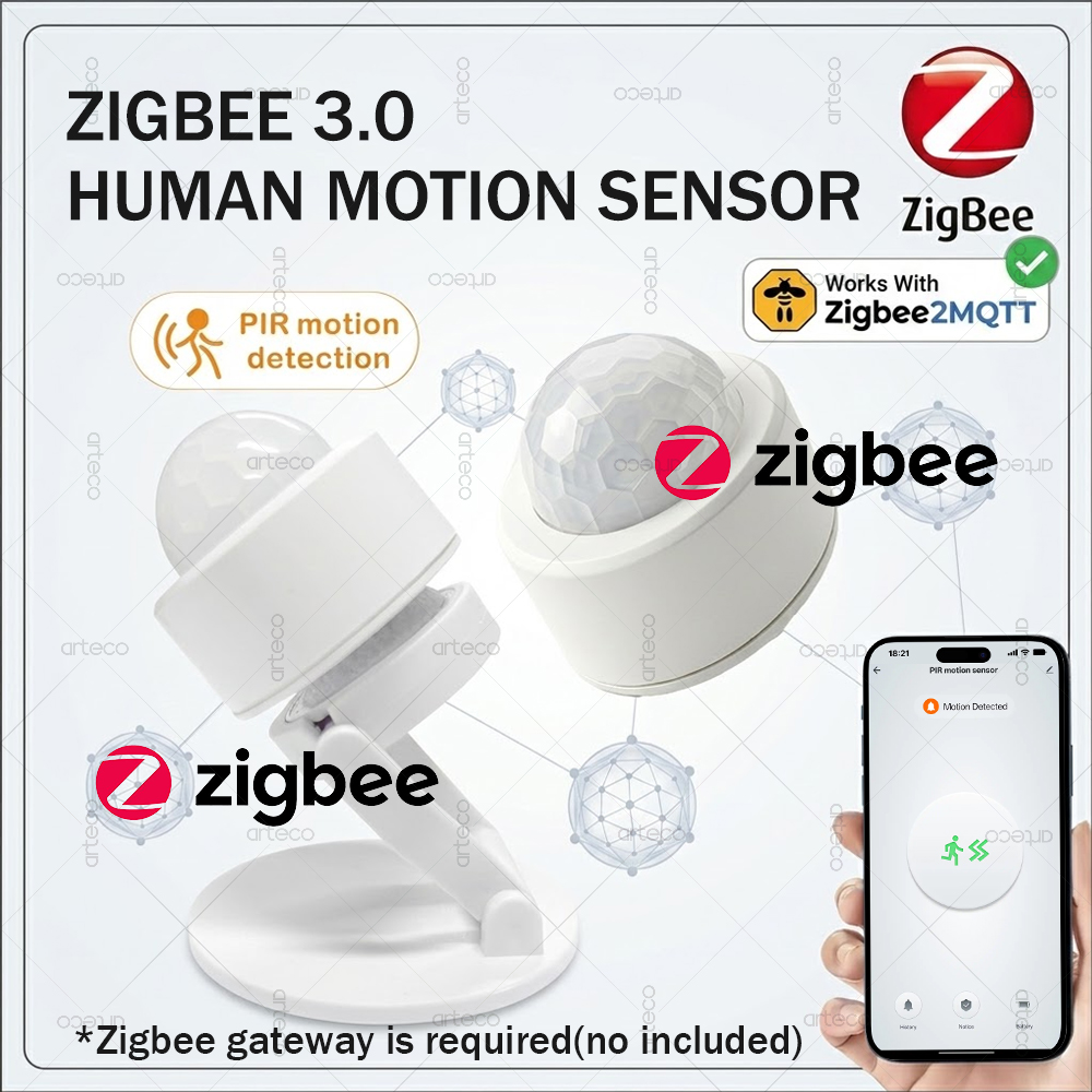 Home Improvement Hardware - Sensor de Movimiento PIR Mini Zigbee