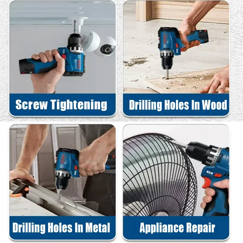 Taladro Eléctrico Bosch GSR 12 - Home Improvement Supplies reseña y precio