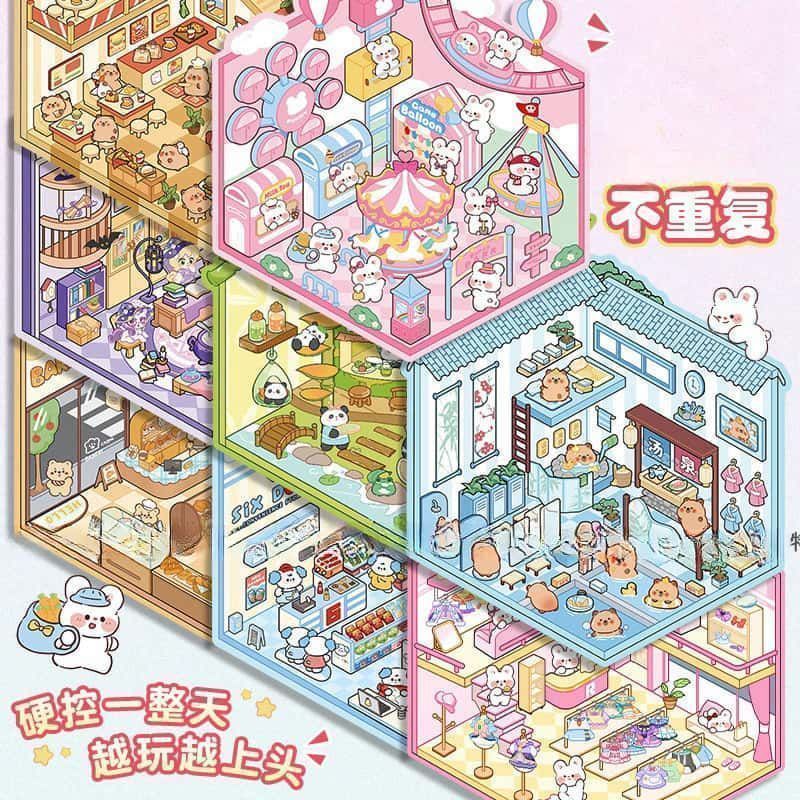 Pegatinas en Miniatura para Es - Home Improvement Diy reseña y precio