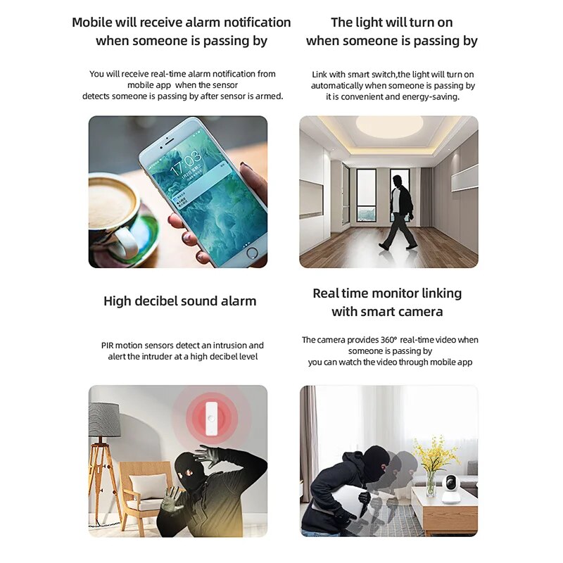 Tuya-Sensor de movimiento Zigb - Home Improvement Hardware reseña y precio