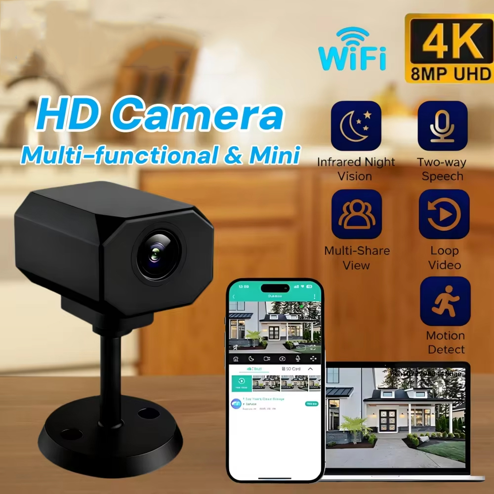 Cámara de seguridad WiFi 4K HD - Home Improvement Hardware reseña y precio