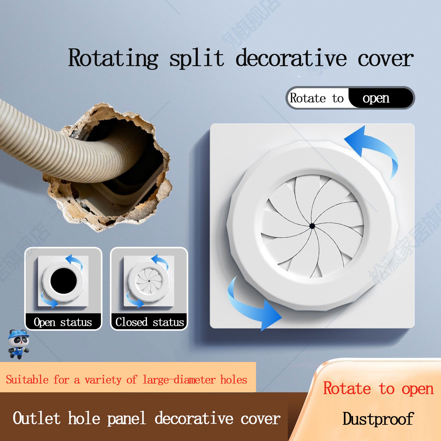 Panel de cubierta de pared tip - Electrical Outlet Cover reseña y precio