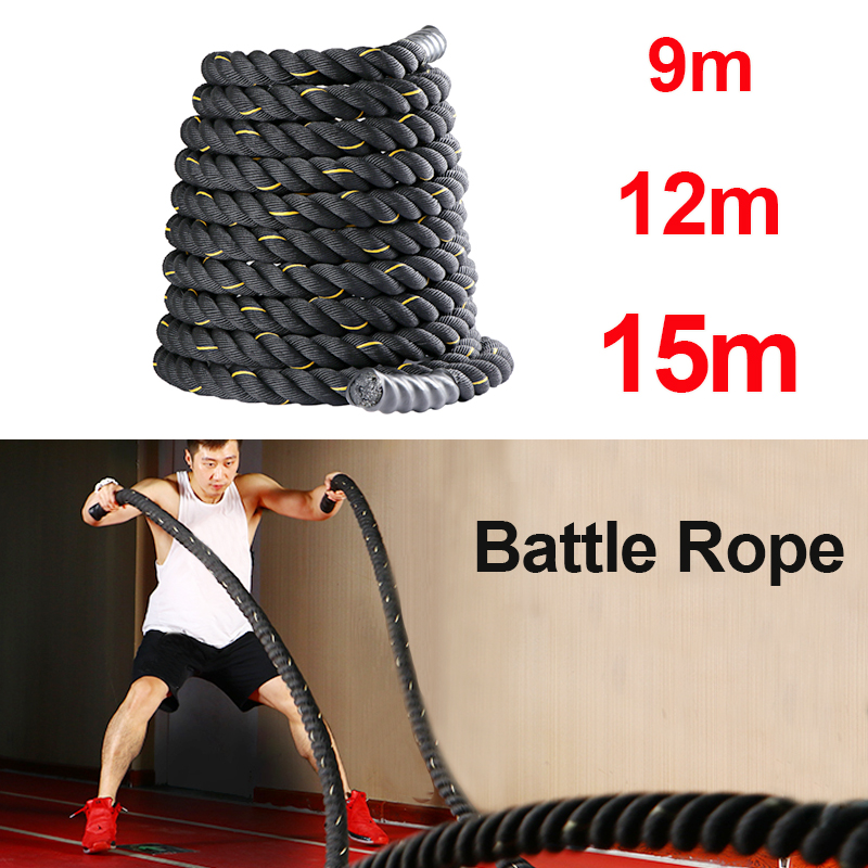 Cuerda de Batalla para Fitness - Home Improvement Man reseña y precio