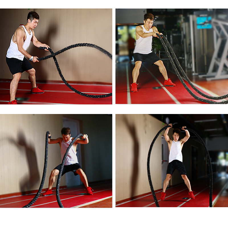 Cuerda de Batalla para Fitness - Home Improvement Man reseña y precio