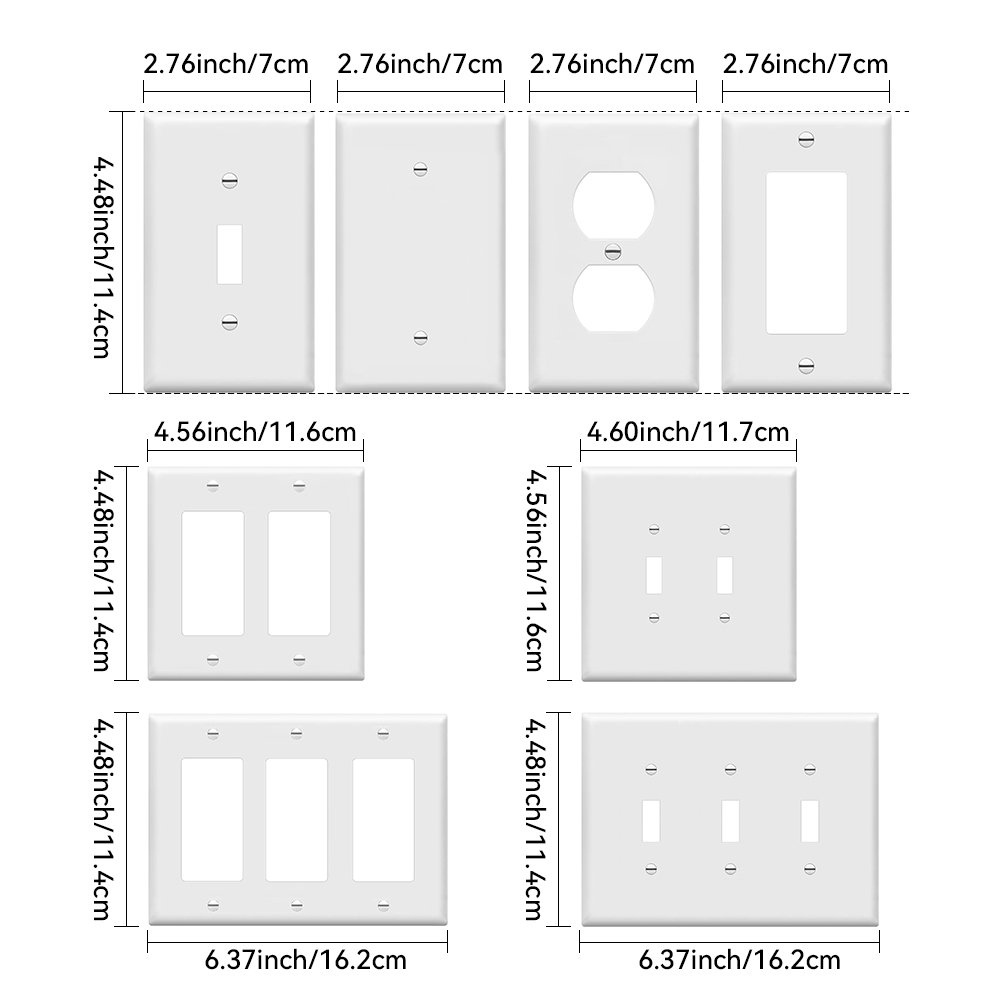 10 Cubiertas para Interruptore - Electrical Outlet Cover reseña y precio
