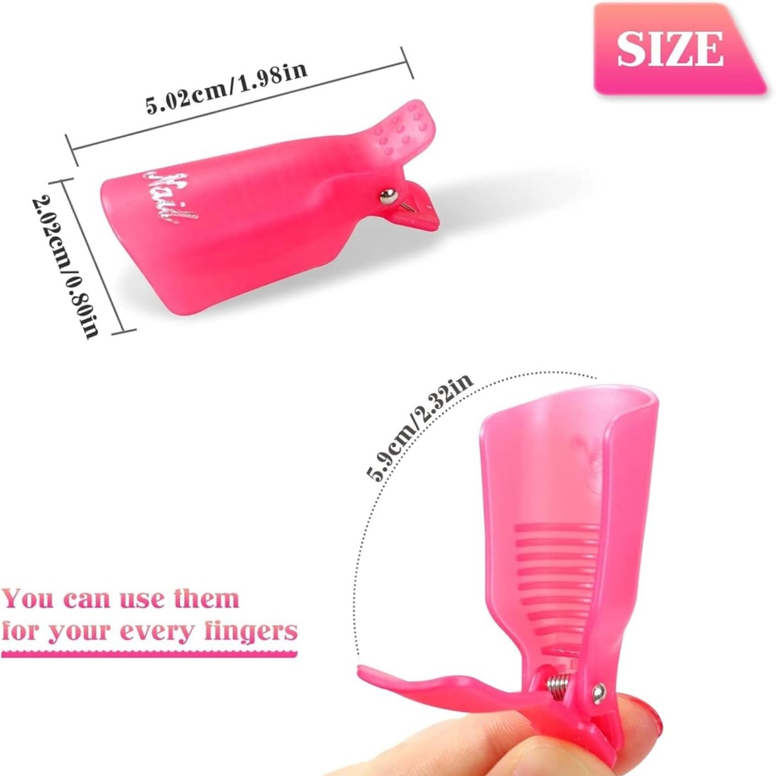 10 Clips para Remover Esmalte  - Home Improvement Supplies reseña y precio